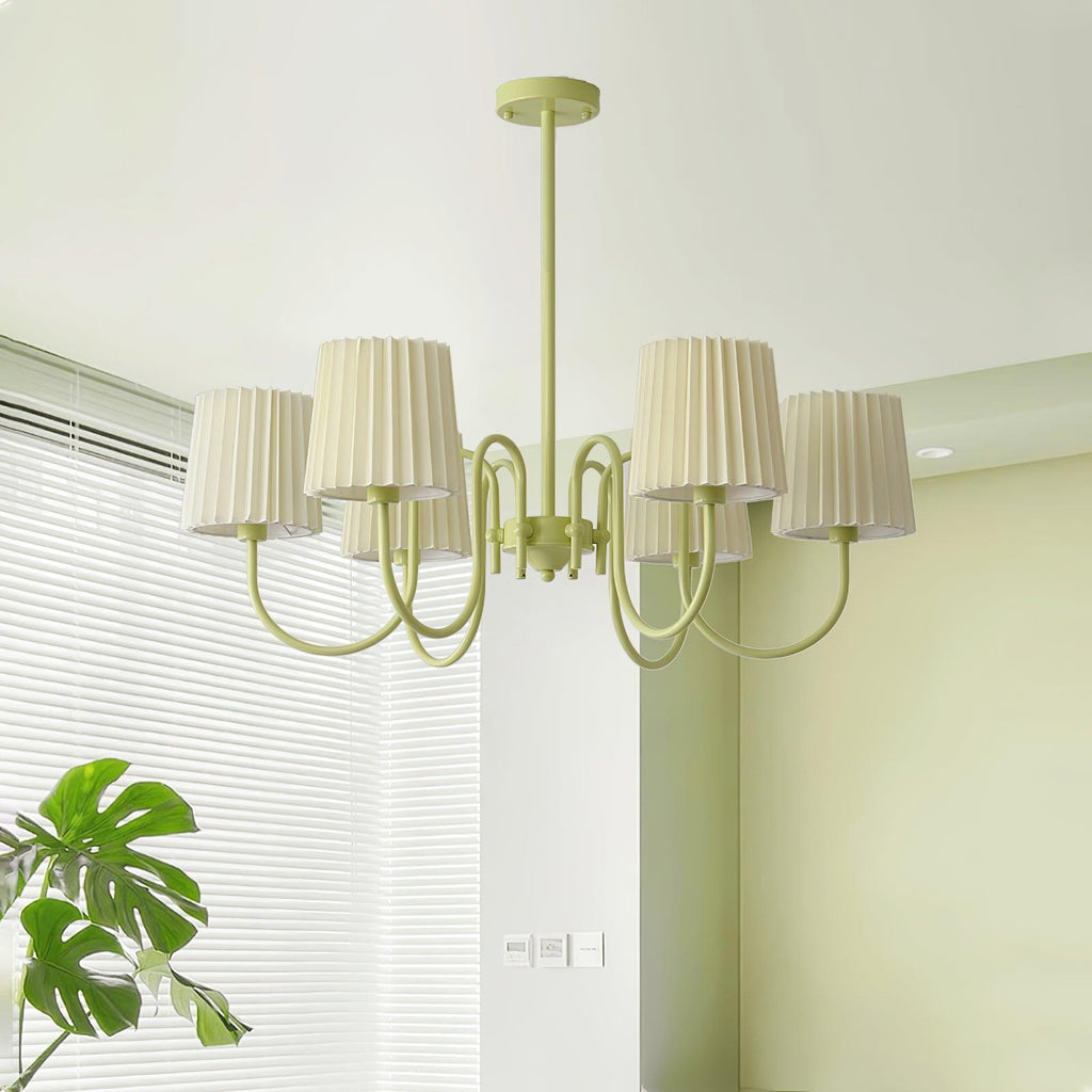 Lorrenbrook Fabric Chandelier-Moonnatur