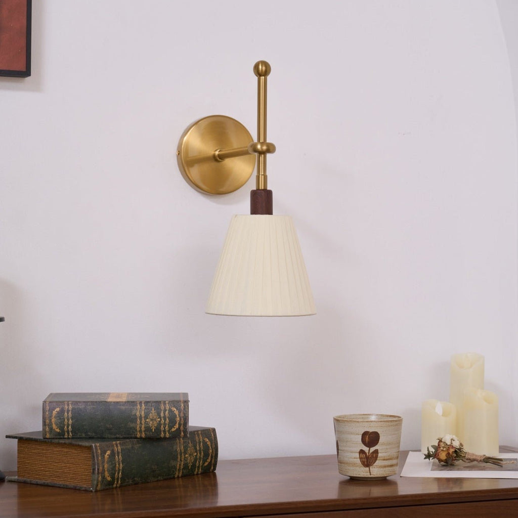 Morvenaria Fabric Wall Light-Moonnatur