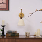 Morvenaria Fabric Wall Light-Moonnatur