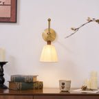 Morvenaria Fabric Wall Light-Moonnatur