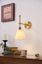 Morvenaria Fabric Wall Light-Moonnatur