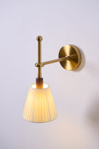 Morvenaria Fabric Wall Light-Moonnatur
