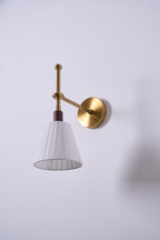 Morvenaria Fabric Wall Light-Moonnatur