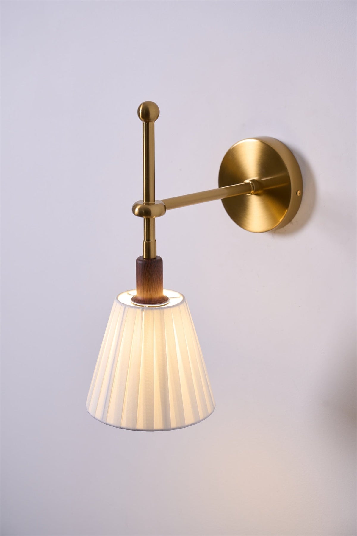 Morvenaria Fabric Wall Light-Moonnatur