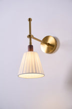 Morvenaria Fabric Wall Light-Moonnatur