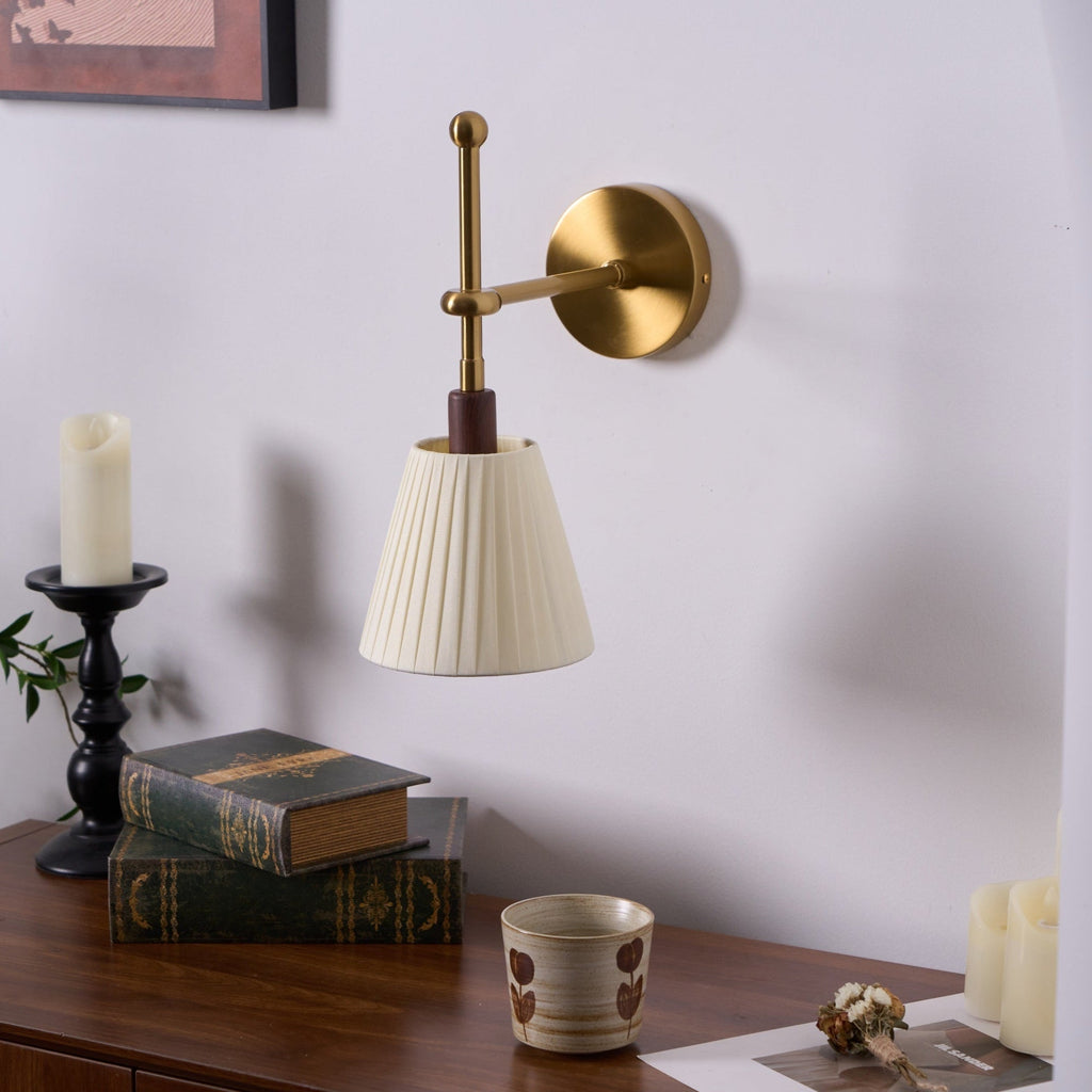 Morvenaria Fabric Wall Light-Moonnatur