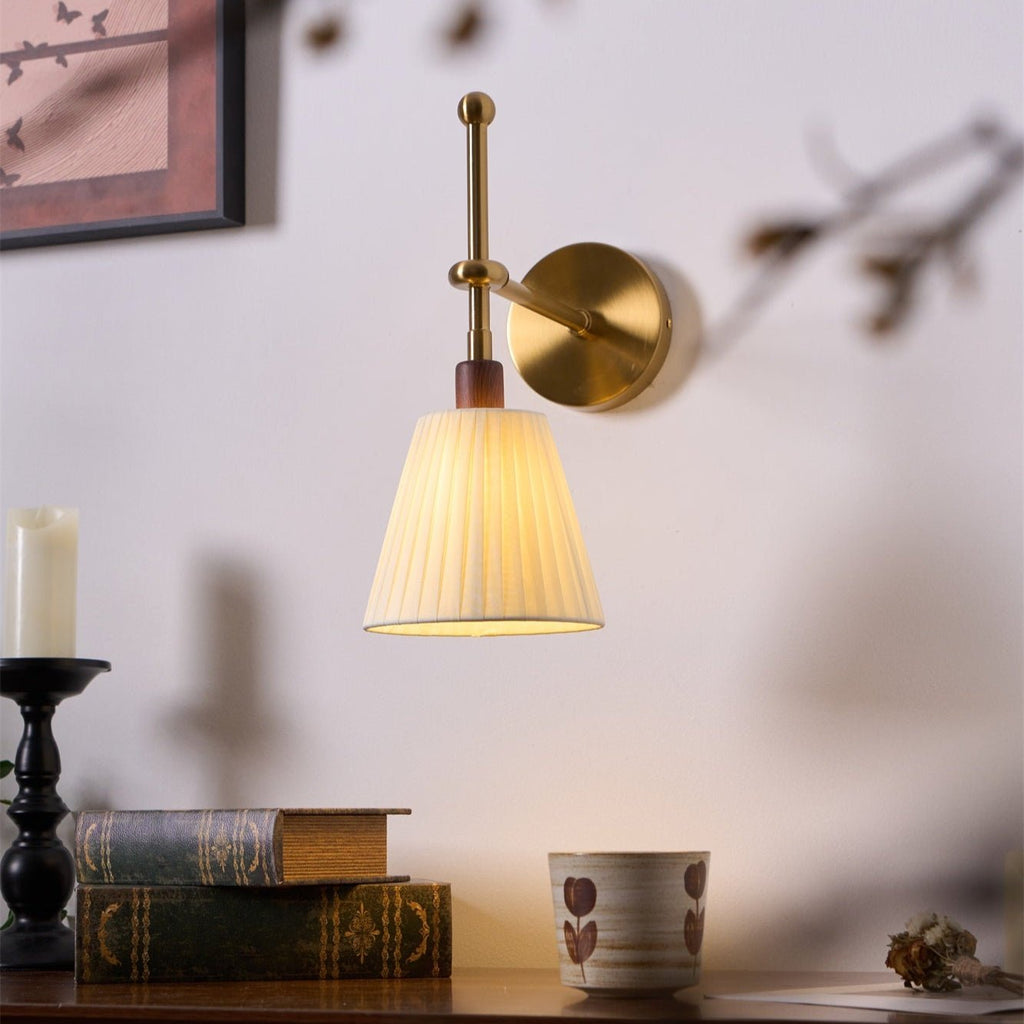 Morvenaria Fabric Wall Light-Moonnatur