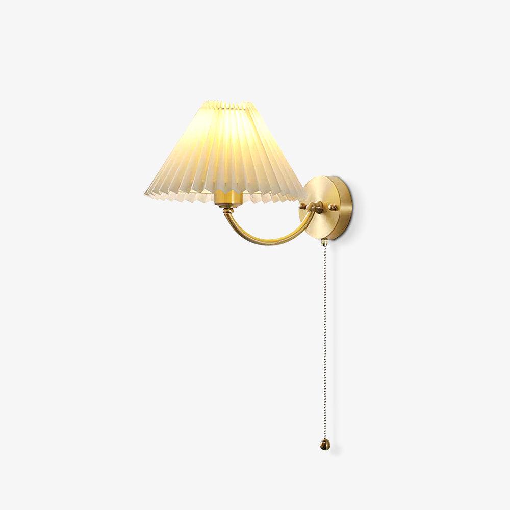 Lindenara Fabric Wall Light-Moonnatur