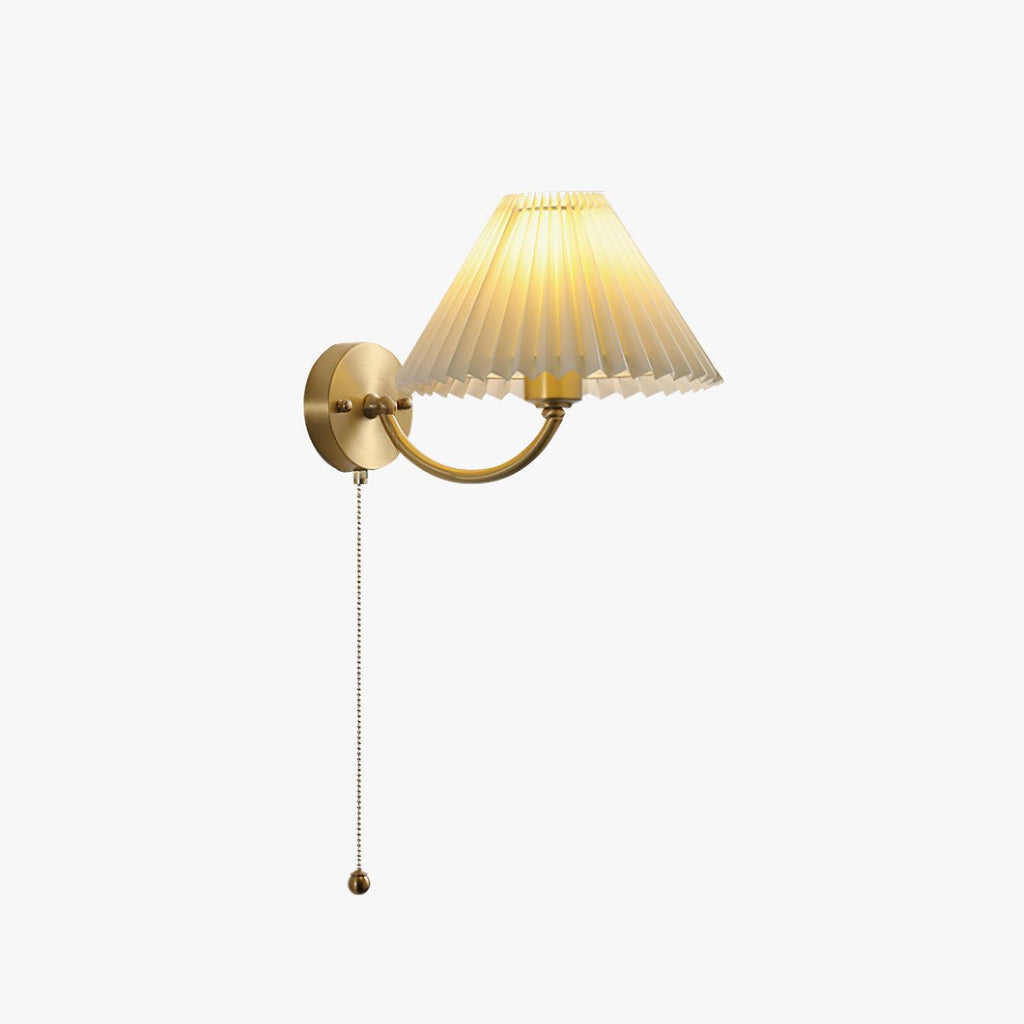 Lindenara Fabric Wall Light-Moonnatur