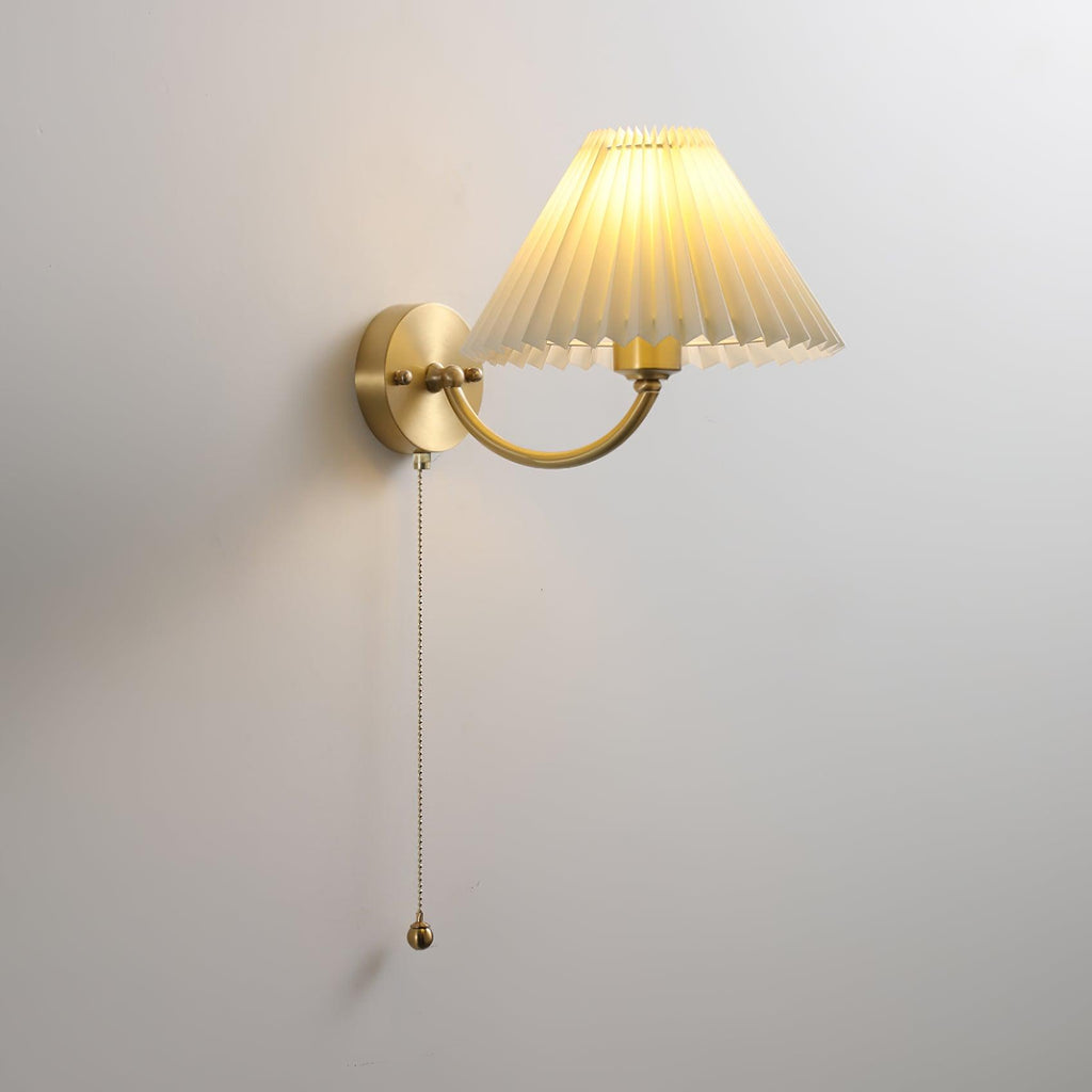 Lindenara Fabric Wall Light-Moonnatur