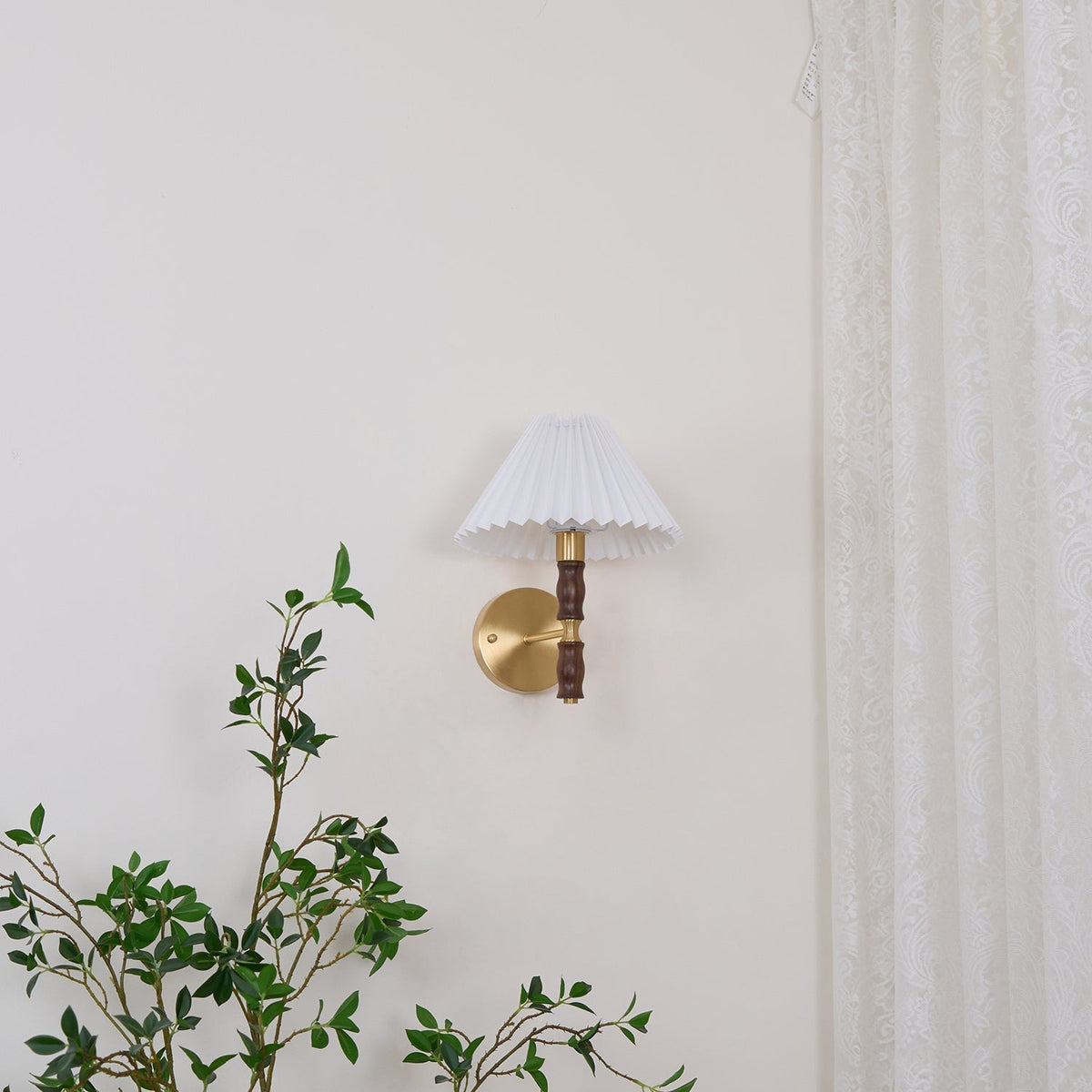 Erenune Fabric Wall Light-Moonnatur