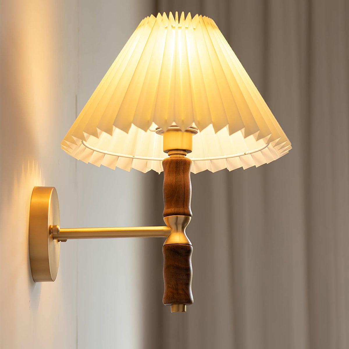 Erenune Fabric Wall Light-Moonnatur