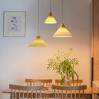 Ralenis Wood Pendant Light-Moonnatur
