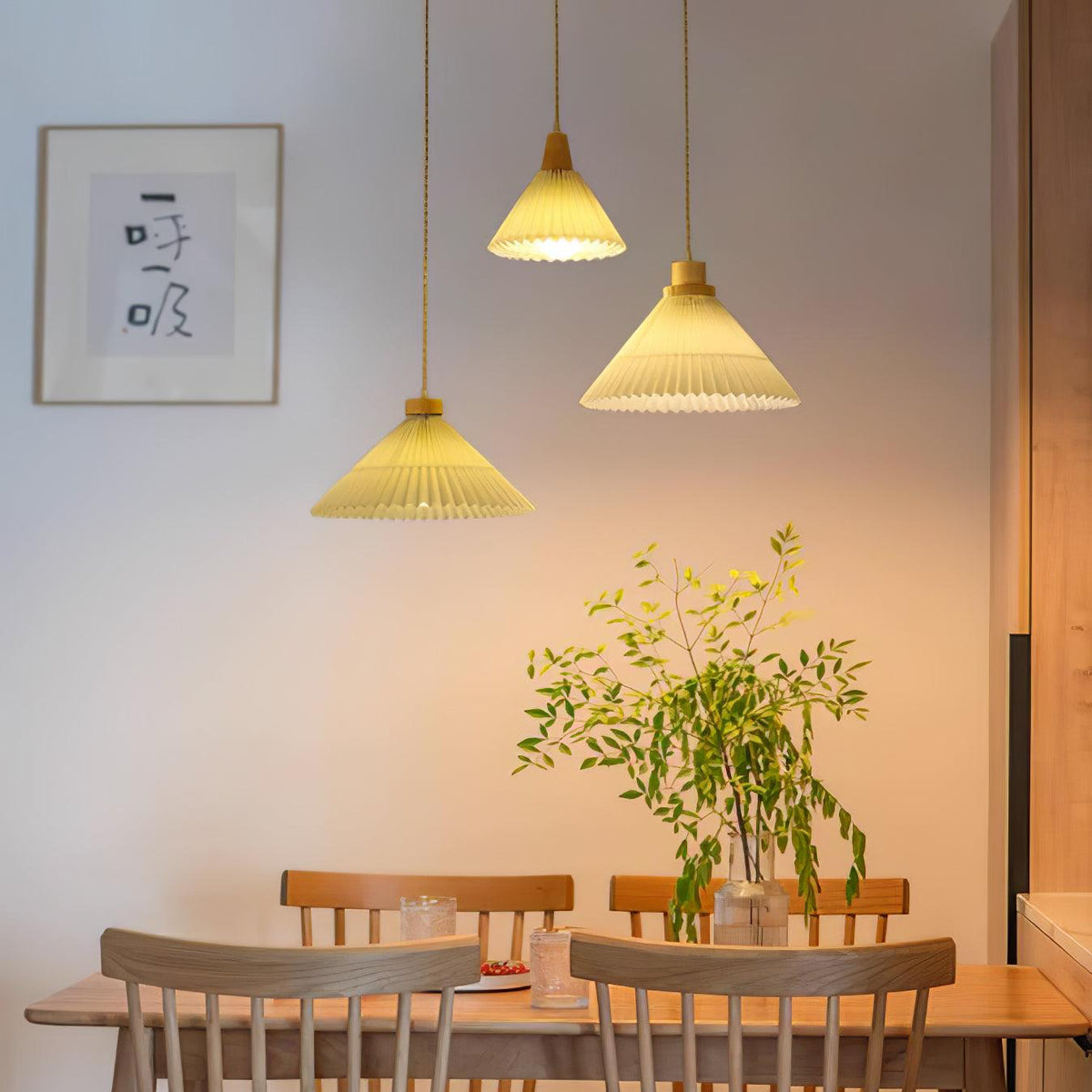 Ralenis Wood Pendant Light-Moonnatur