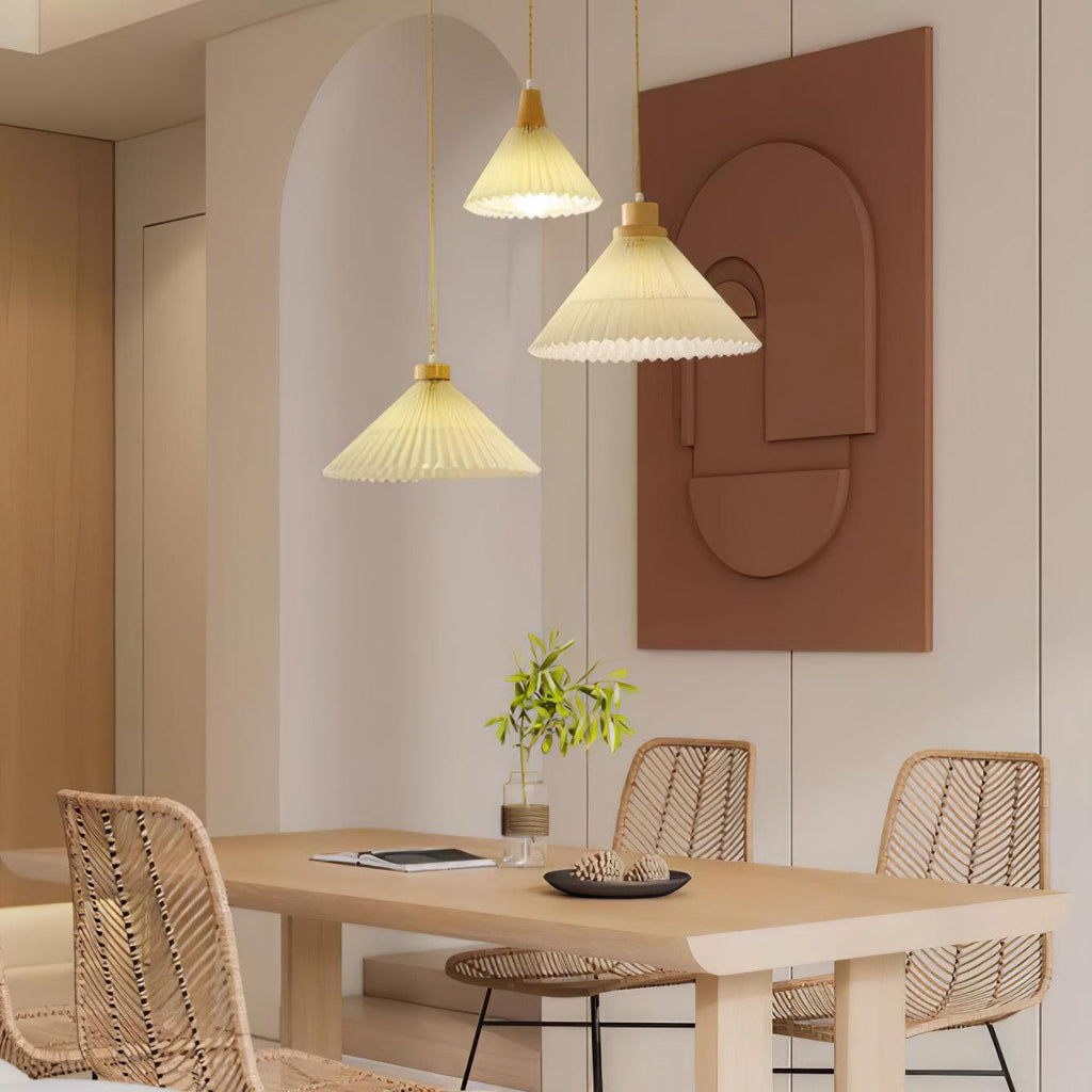 Ralenis Wood Pendant Light-Moonnatur