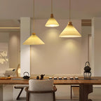 Ralenis Wood Pendant Light-Moonnatur