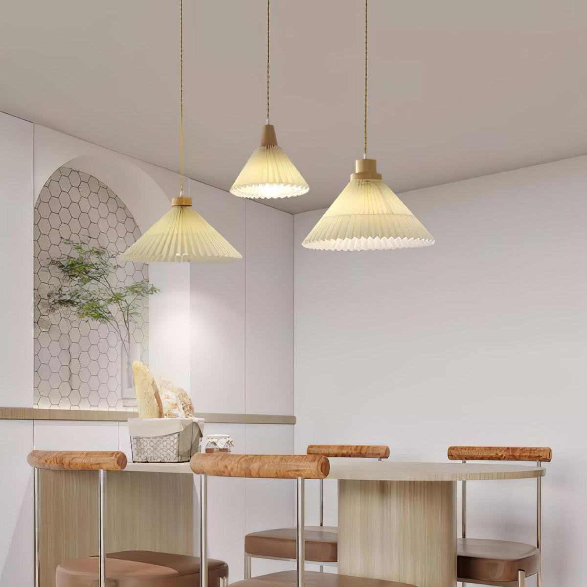 Ralenis Wood Pendant Light-Moonnatur