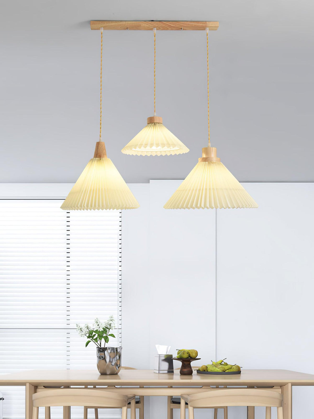 Ralenis Wood Pendant Light-Moonnatur