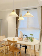 Ralenis Wood Pendant Light-Moonnatur