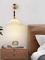 Levenelle Linen Wall Light-Moonnatur