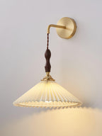 Levenelle Linen Wall Light-Moonnatur