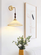 Levenelle Linen Wall Light-Moonnatur