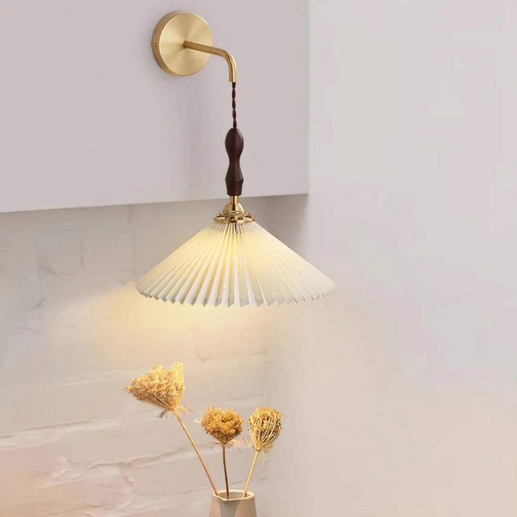Levenelle Linen Wall Light-Moonnatur