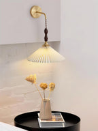 Levenelle Linen Wall Light-Moonnatur