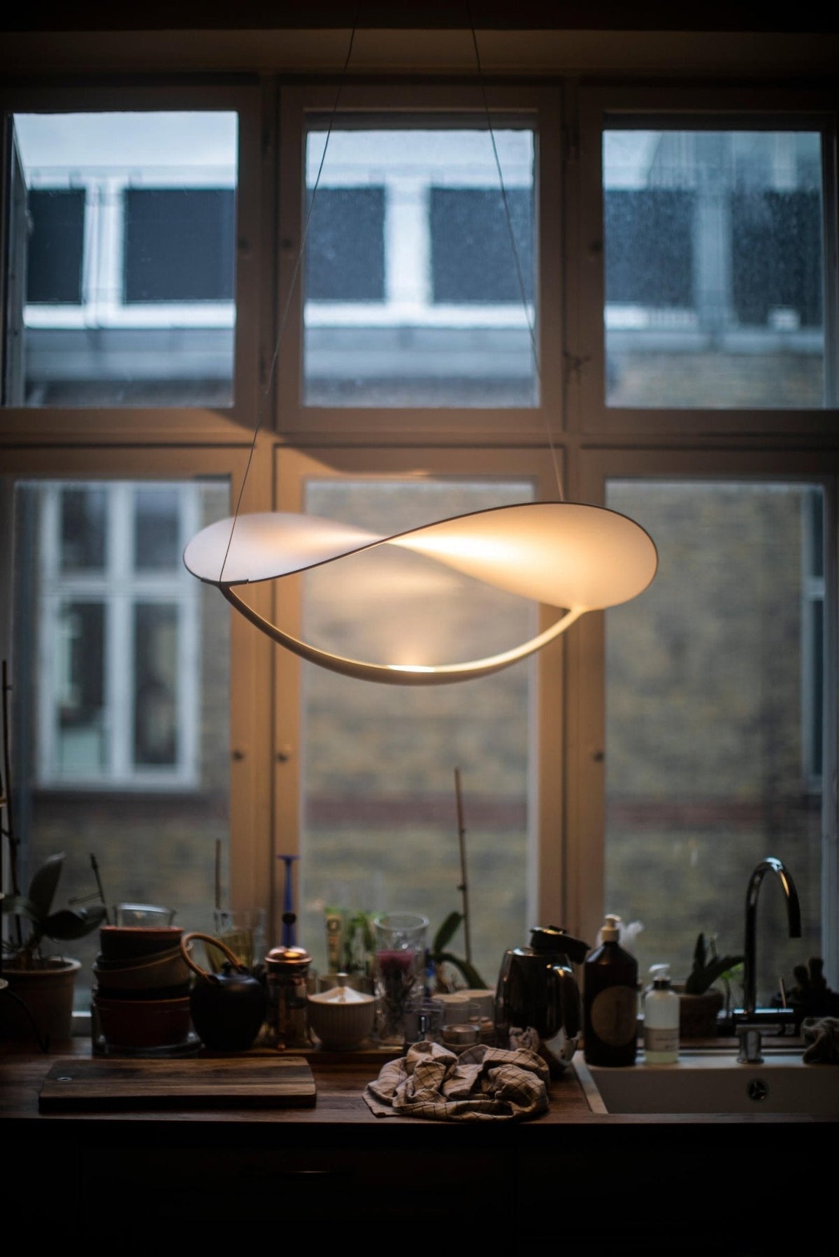 Sylvenwyn PVC Pendant Light-Moonnatur