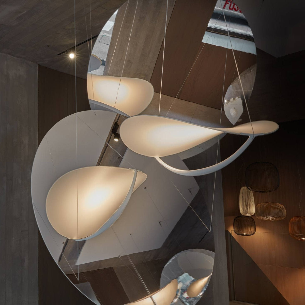 Sylvenwyn PVC Pendant Light-Moonnatur