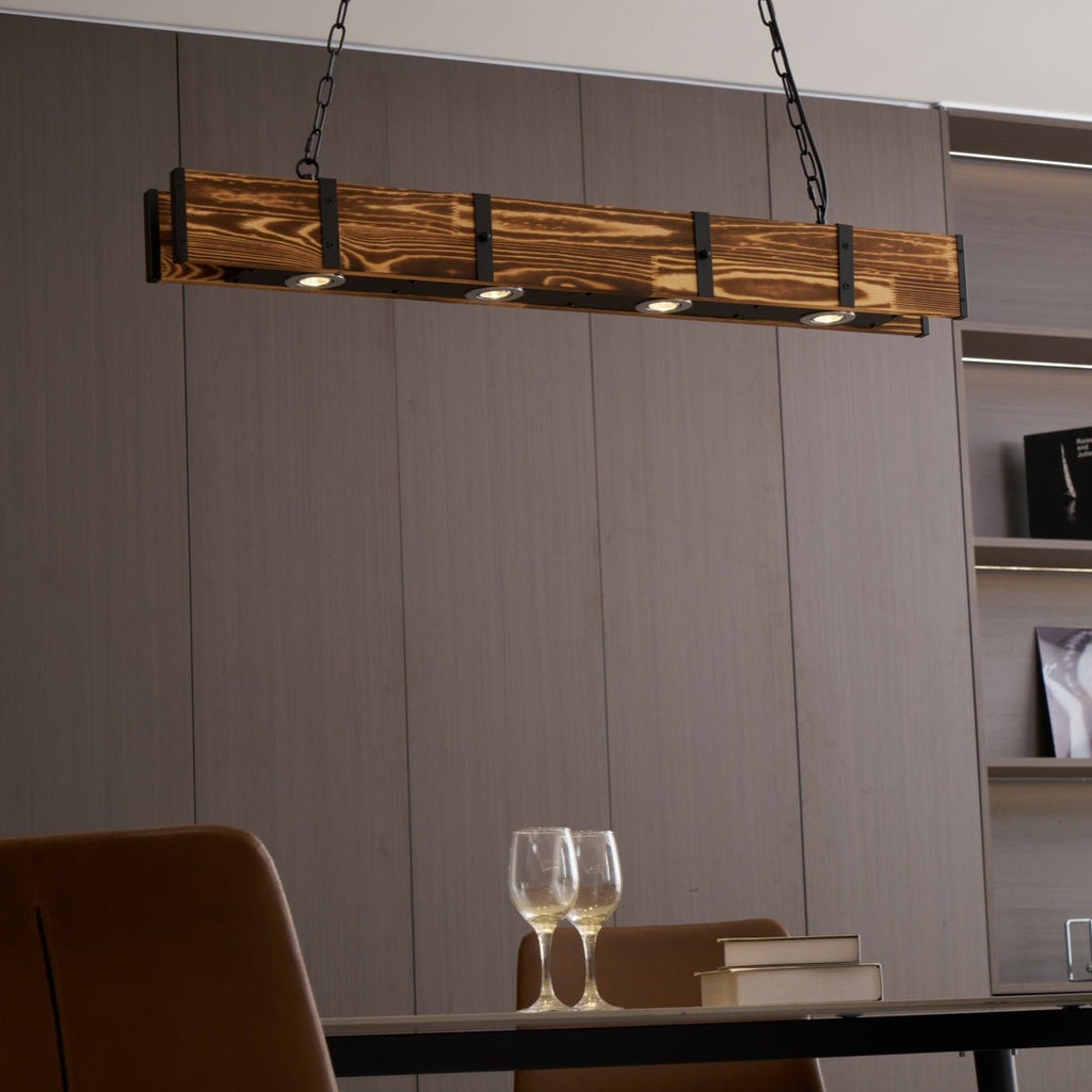 Arlenune Wood Chandelier-Moonnatur