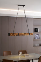 Arlenune Wood Chandelier-Moonnatur
