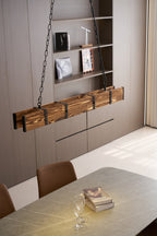 Arlenune Wood Chandelier-Moonnatur