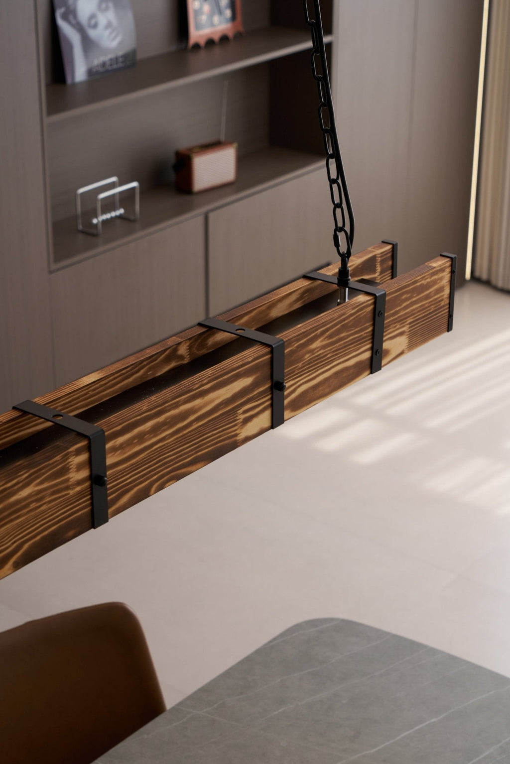 Arlenune Wood Chandelier-Moonnatur