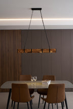 Arlenune Wood Chandelier-Moonnatur