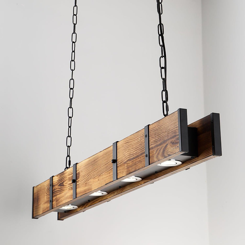 Arlenune Wood Chandelier-Moonnatur