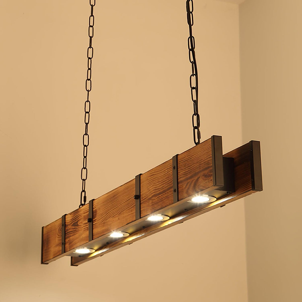 Arlenune Wood Chandelier-Moonnatur
