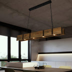 Arlenune Wood Chandelier-Moonnatur