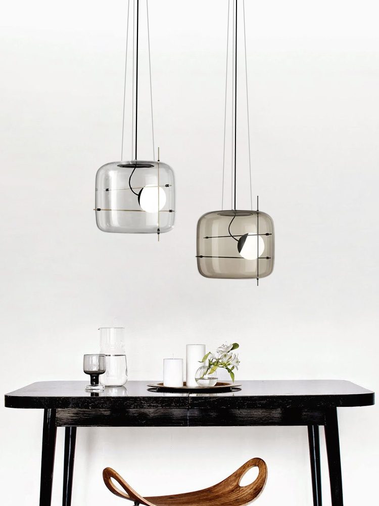 Oakenis Glass Pendant Light-Moonnatur