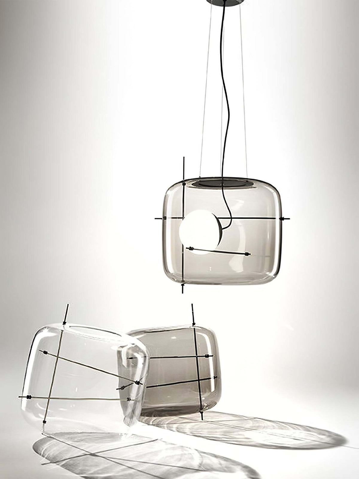 Oakenis Glass Pendant Light-Moonnatur