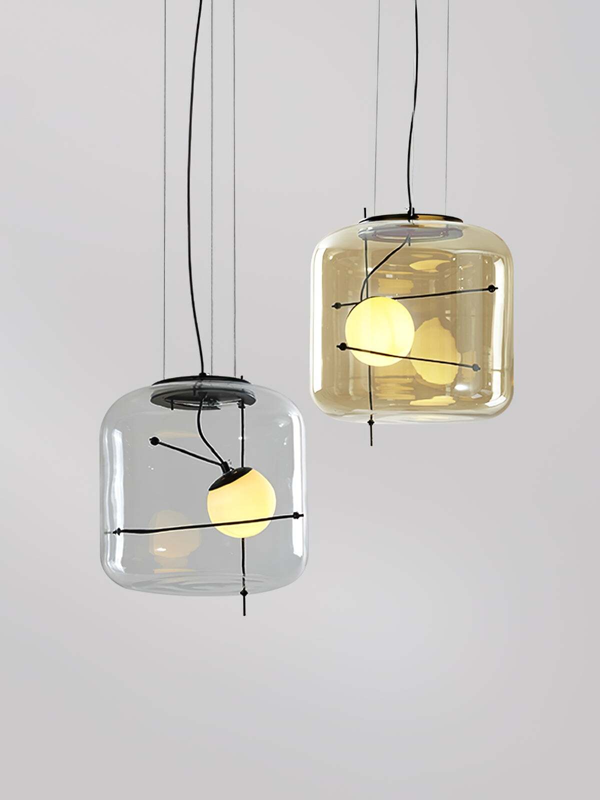 Oakenis Glass Pendant Light-Moonnatur