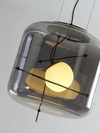 Oakenis Glass Pendant Light-Moonnatur