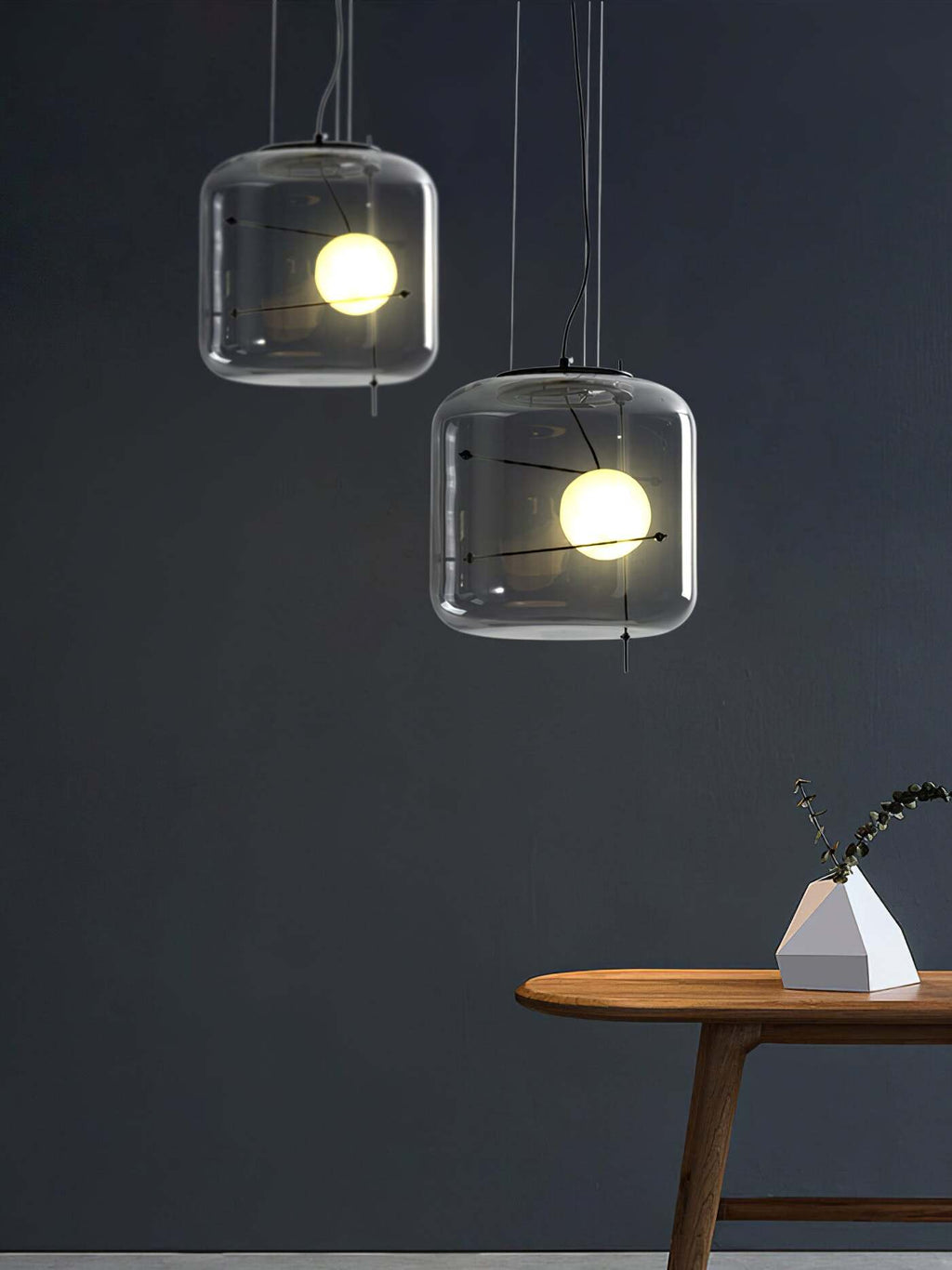 Oakenis Glass Pendant Light-Moonnatur