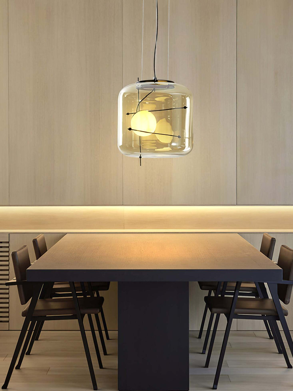 Oakenis Glass Pendant Light-Moonnatur