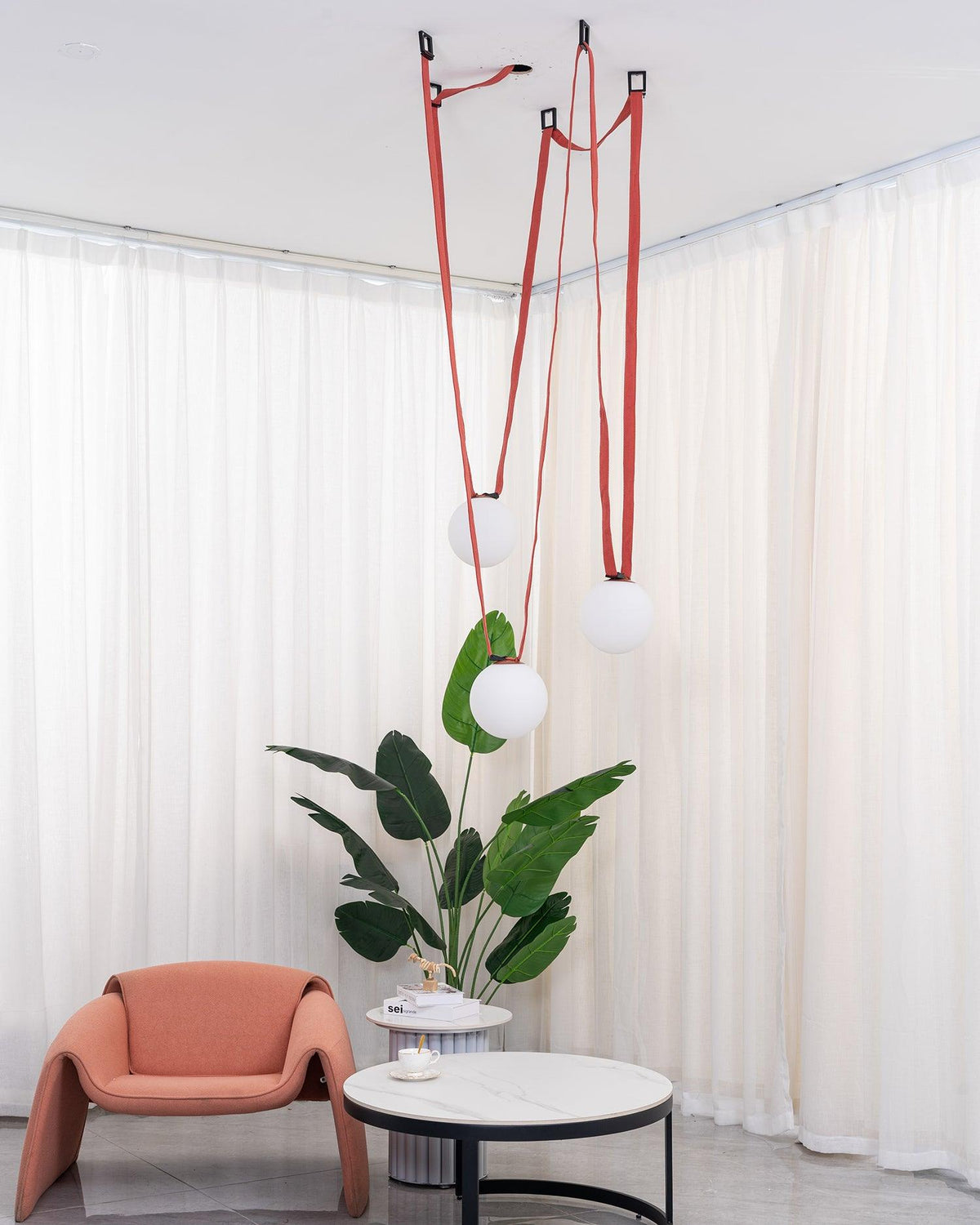 Xerelle Glass Pendant Lamp-Moonnatur
