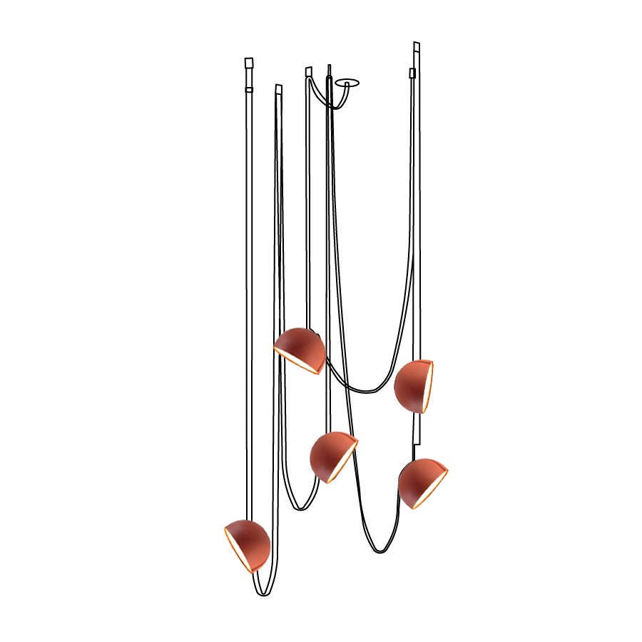 Lunavira Canvas Pendant Light-Moonnatur