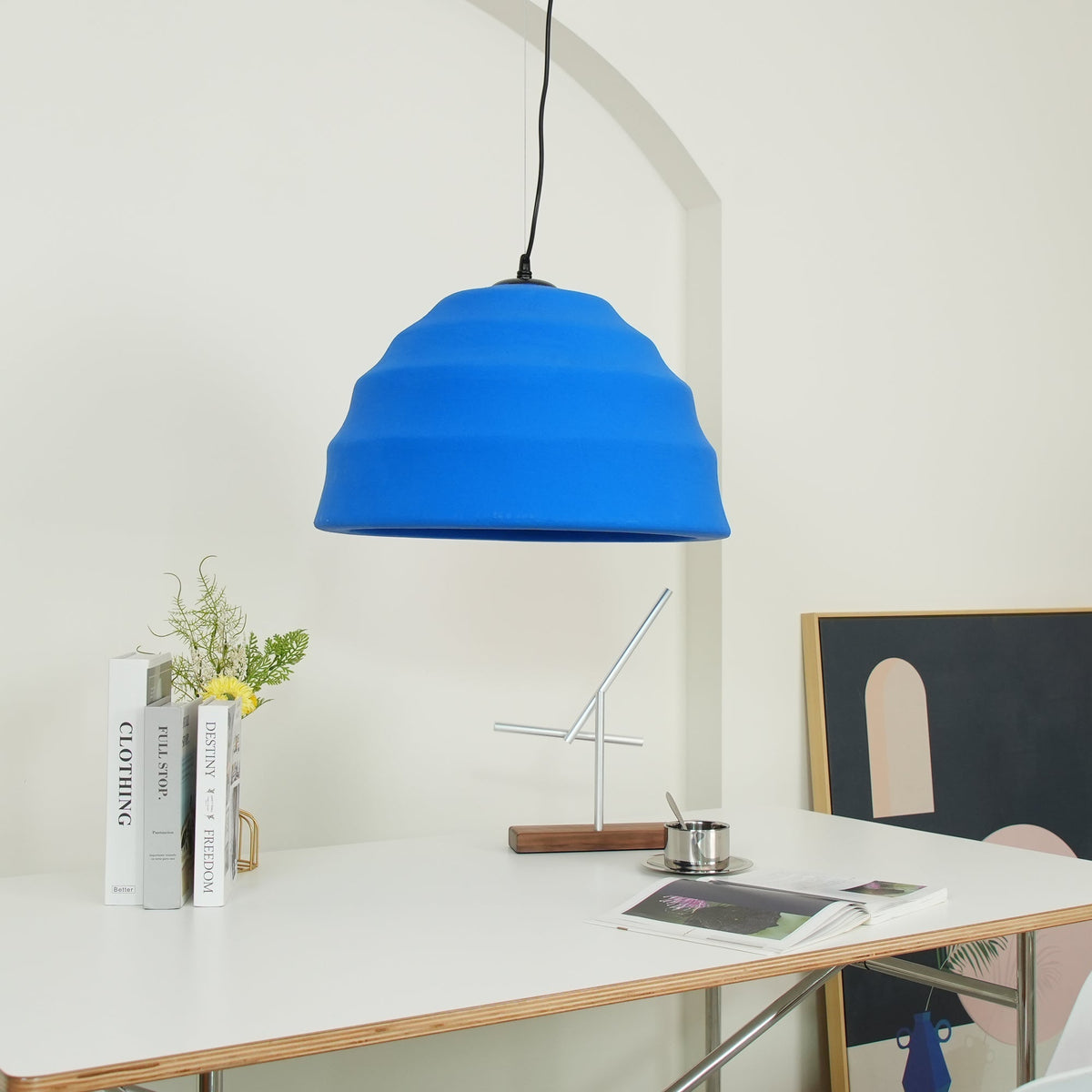 Asterwyn Polystyrene Pendant Light-Moonnatur