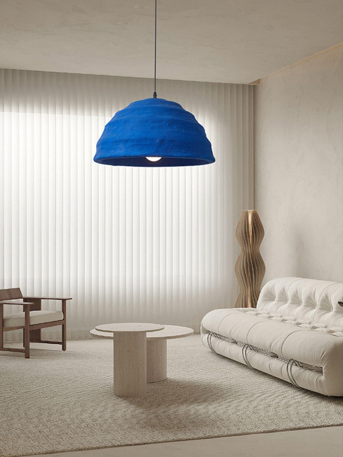 Asterwyn Polystyrene Pendant Light-Moonnatur