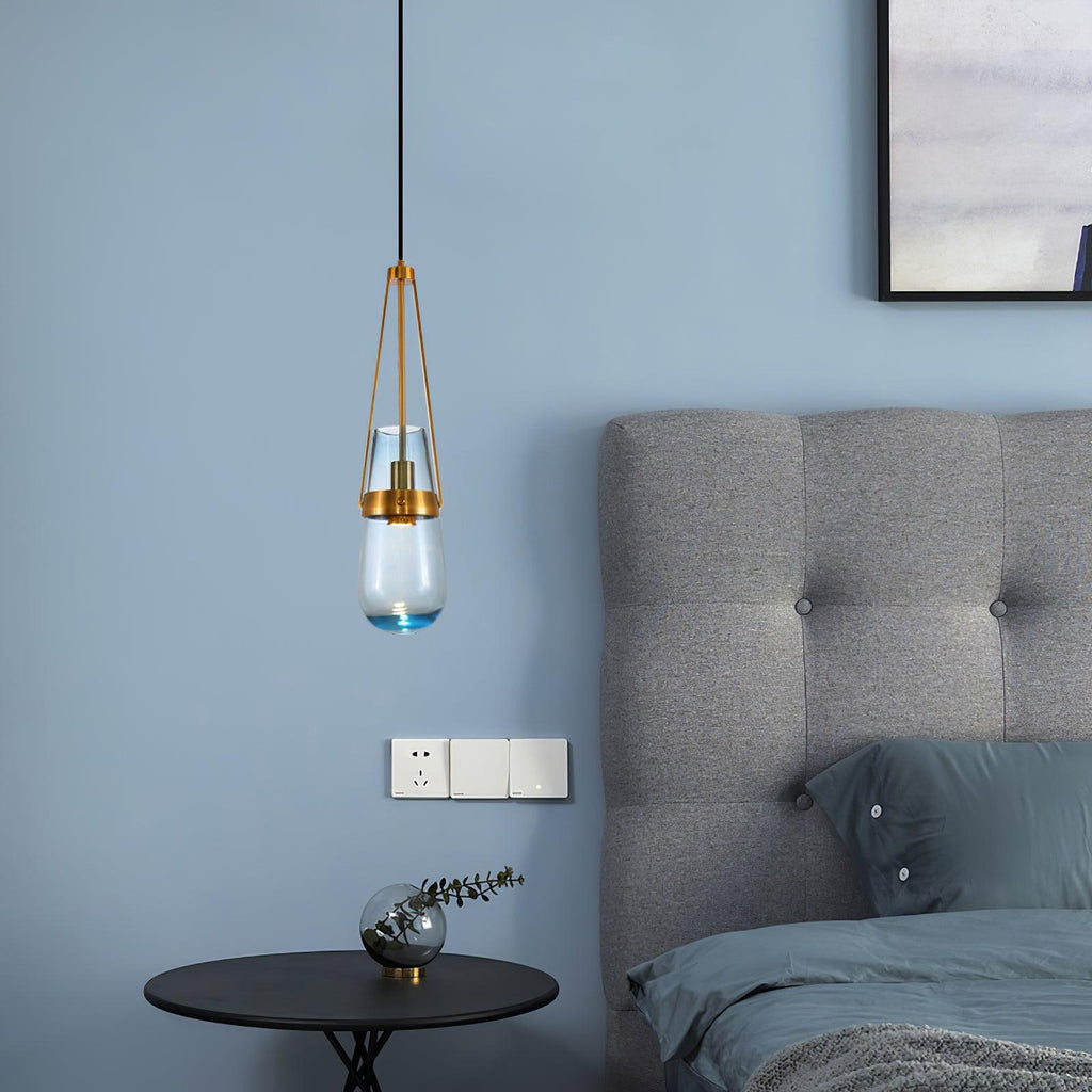 Keldelwick Glass Pendant Light-Moonnatur