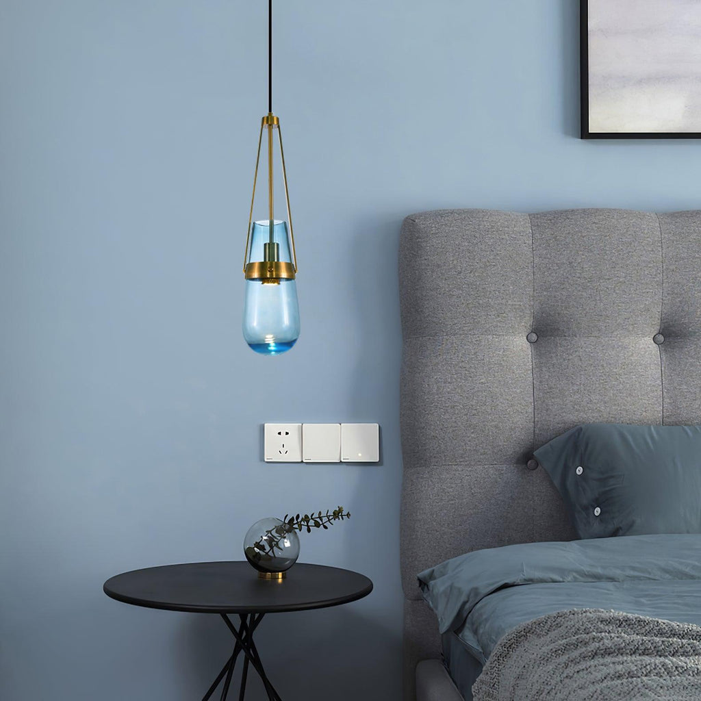 Keldelwick Glass Pendant Light-Moonnatur
